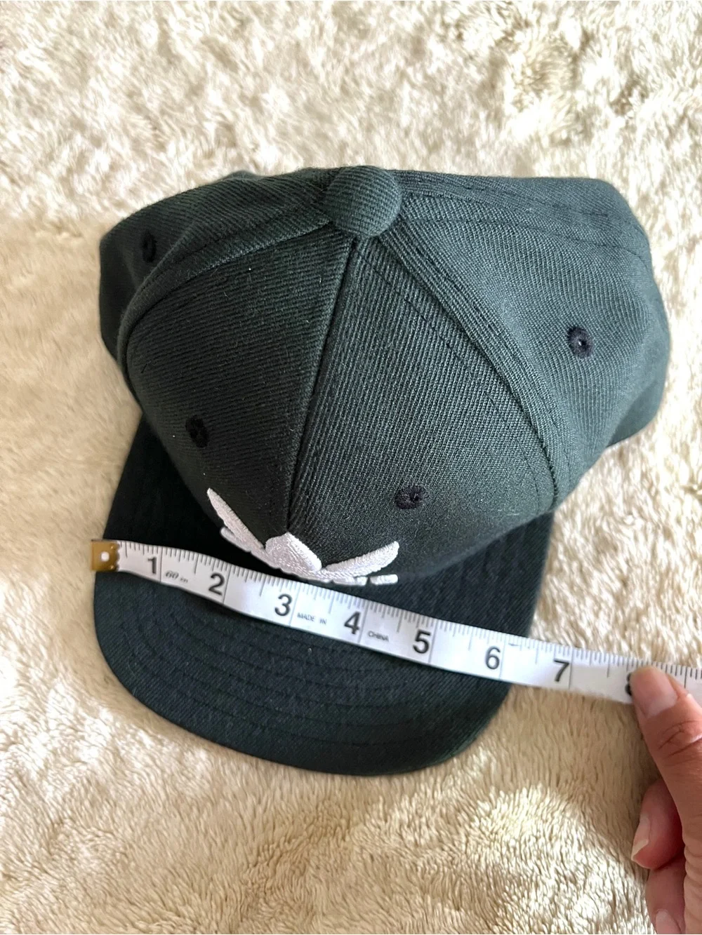 ADIDAS Boy's Black & White Hat Size Youth